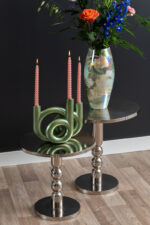 Leitmotiv Side Table Sheen – маса Chrome plated