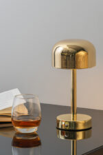 LeitmotivTable Lamp James LED – ламба Gold plated