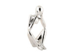 Present Time Statue Imagine – украс Chrome plated