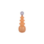 Present Time Vase Alegre Anillo Large – вазна Peach orange & soft purple