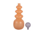 Present Time Vase Alegre Anillo Large – вазна Peach orange & soft purple