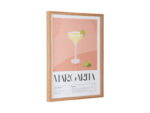 Present Time Wall Art – рамка/слика за на ѕид Margarita Peach orange