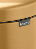 NewIcon Pedal Bin - канта за отпадоци, 5L warm gold - Image 6