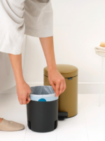 NewIcon Pedal Bin - канта за отпадоци, 5L warm gold - Image 8