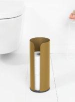 ReNew Toilet Roll Dispenser - држач за резервни ролни тоалетна хартија, Warm Gold - Image 2