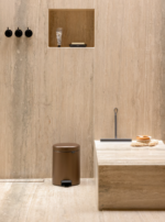 NewIcon Pedal Bin - канта за отпадоци, 5L warm bronze - Image 6