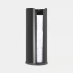 ReNew Toilet Roll Dispenser - држач за резервни ролни тоалетна хартија, Matt Black - Image 2