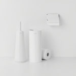 ReNew Toilet Roll Dispenser - држач за резервни ролни тоалетна хартија, White - Image 4
