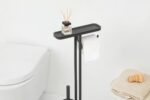 MindSet Toilet Butler - четка за тоалет и држач, Matt Black - Image 4