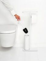 MindSet Toilet Butler - четка за тоалет и држач, White - Image 2