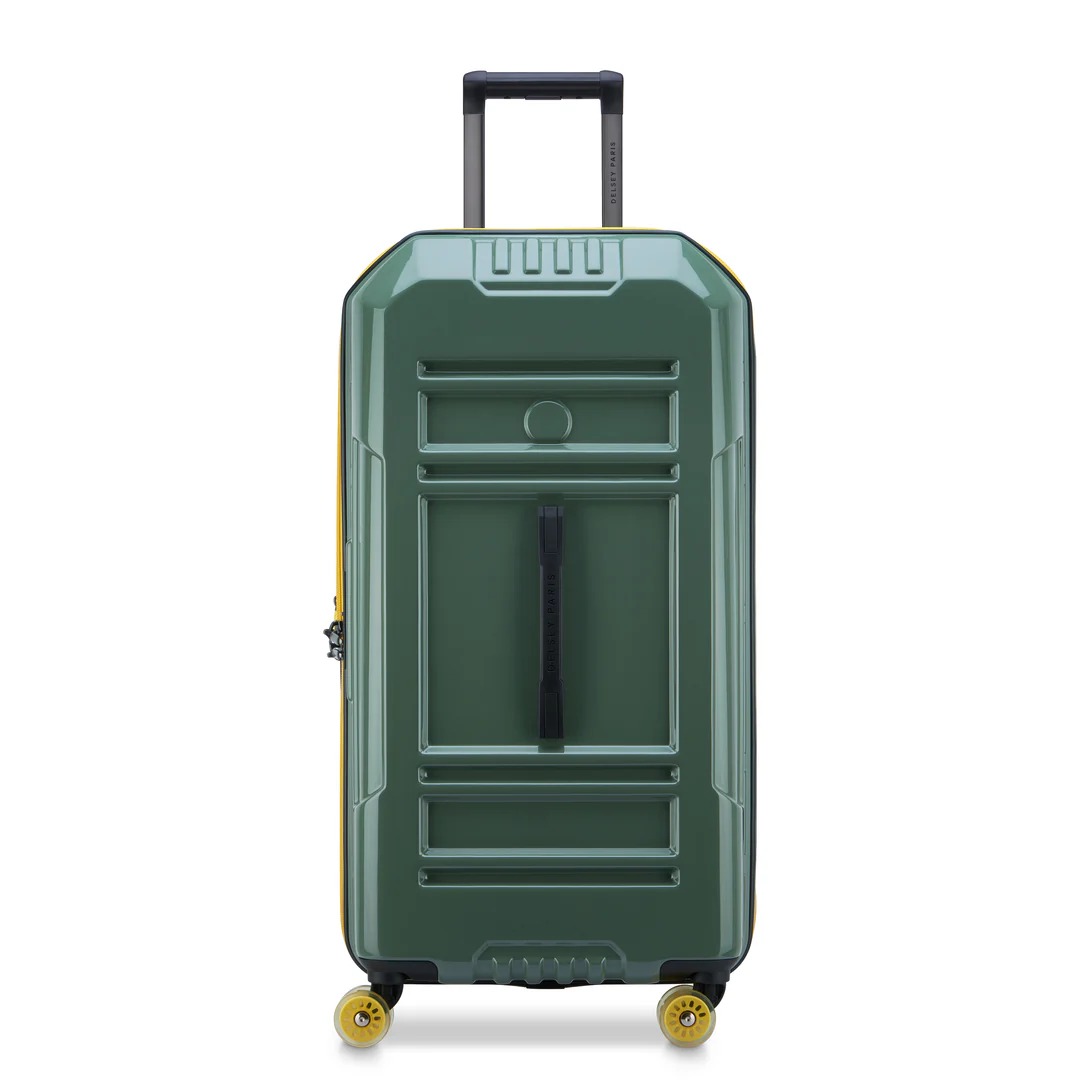 D00218382813 (1) Rempart Suitcase XL Expandable 79 cm 4 wheels – куфер, Army - Image 1