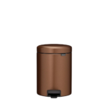 NewIcon Pedal Bin - канта за отпадоци, 5L warm bronze