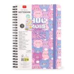 Notebook Spiral Large – тетратка со спирала, голема, линии Teddy Bear - Image 3