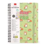 Notebook Spiral Large – тетратка со спирала, голема, линии Corgi - Image 3