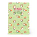Notebook Medium – A5 тетратка (празна), Corgi