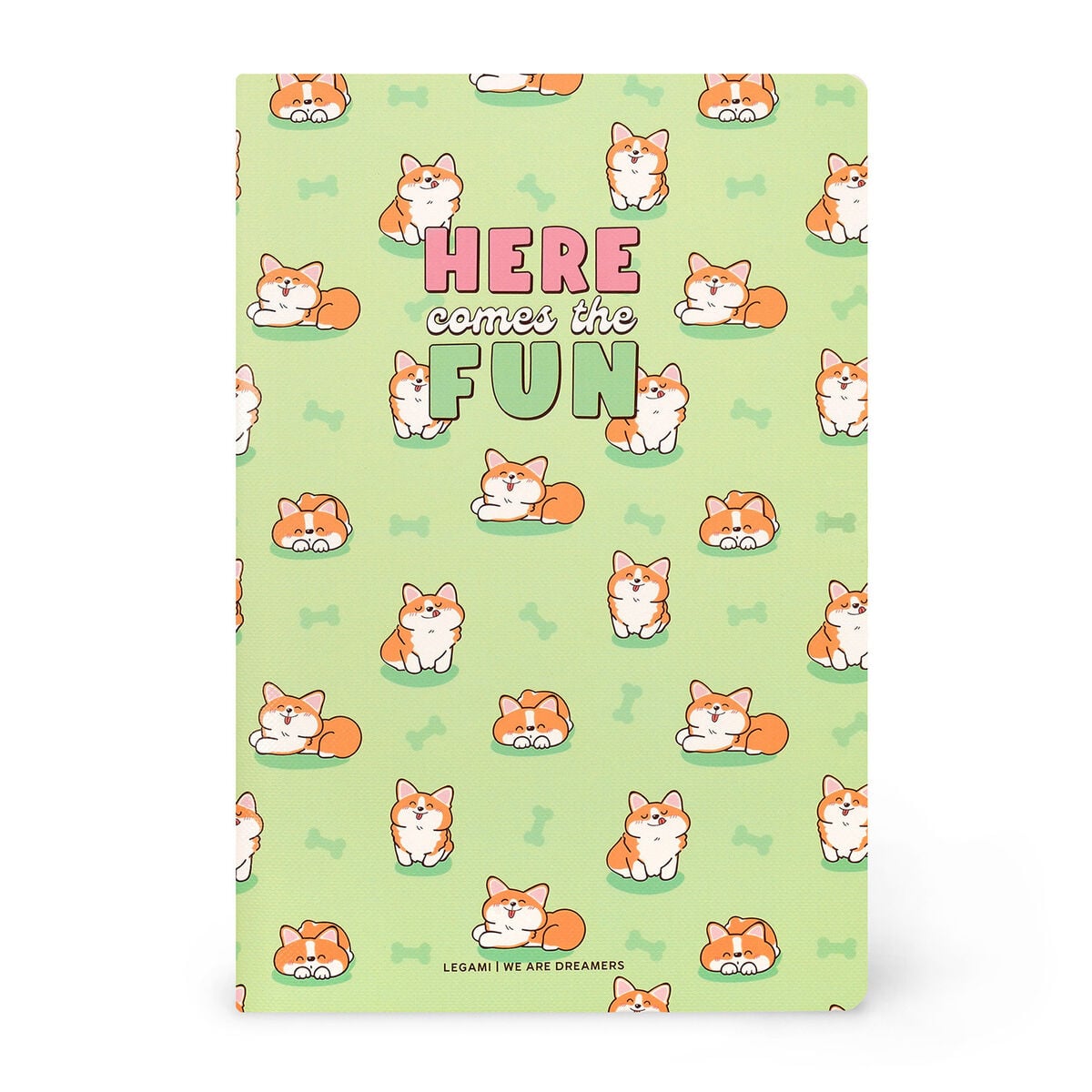 A5NOT0098-1 Notebook Medium – A5 тетратка (празна), Corgi - Image 1