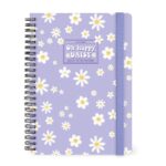 12-Month Diary 2027 - дневник, Daisy Lilac