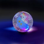 Light-Up Bouncy Ball - светлечко топче, Unicorn - Image 3