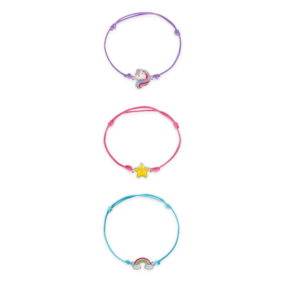 BRA0006-1 Better Together - сет од 3 алки, Unicorn - Image 1