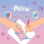 Meow Dual-Tip Layering Markers - сет од 6 маркери - Image 2
