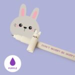 Erasable Gel Pen - пенкало, Bunny - Image 3