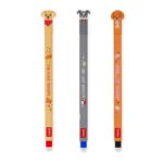 Erasable Pen set – сет од 3 пенкала Golden + Bulldog + Poodle