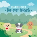 Erasable Pen set – сет од 3 пенкала Golden + Bulldog + Poodle - Image 6