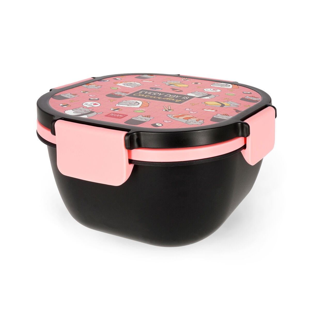 LBS0006-1 Lunch Box кутија за храна – 1700мл, Sushi Cat - Image 1