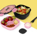 Lunch Box кутија за храна – 1700мл, Sushi Cat - Image 5