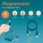 Magneticent - кабел за полнење, petrol - Image 2
