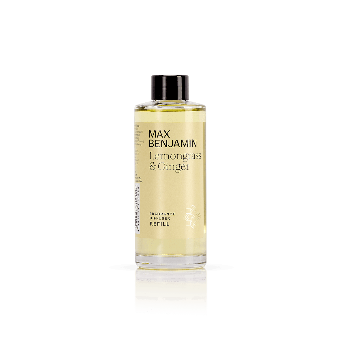 RB-DR01-1 Max Benjamin Reed Diffuser Refill – дифузер за простории Lemongrass and Ginger 150ml - Image 1