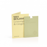 Max Benjamin Scented Card - освежувач за гардеробер, Lemongrass and Ginger - Image 2
