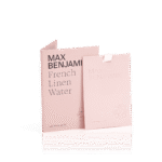 Max Benjamin Scented Card - освежувач за гардеробер, French Linen Water