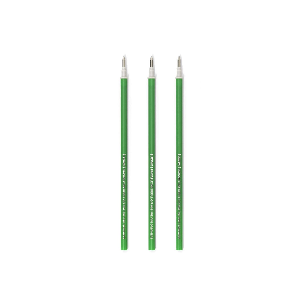 REFEP0007_1 Erasable Pen Refills - сет од 3 рефили, Green - Image 1