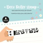 Deco Roller Stamp - печат, Panda - Image 2