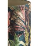 PASSION - абажур цилиндричен, 30-30-32 cm shiny petrol - Image 2