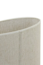 BRESKA - абажур цилиндричен, 30-15-25 cm pearl white - Image 4