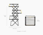 AirFrame 3-tier Clothes Airer - сушара - Image 6