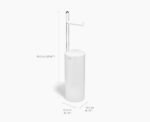 EasyStore Toilet Roll Holder - држач за тоалет хартија, White - Image 5