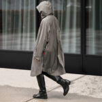 Mini Maxi Raincoat- кабаница, Dark Taupe - Image 3