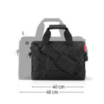 Allrounder M - торба, Rhombus Midnight Gold - Image 7