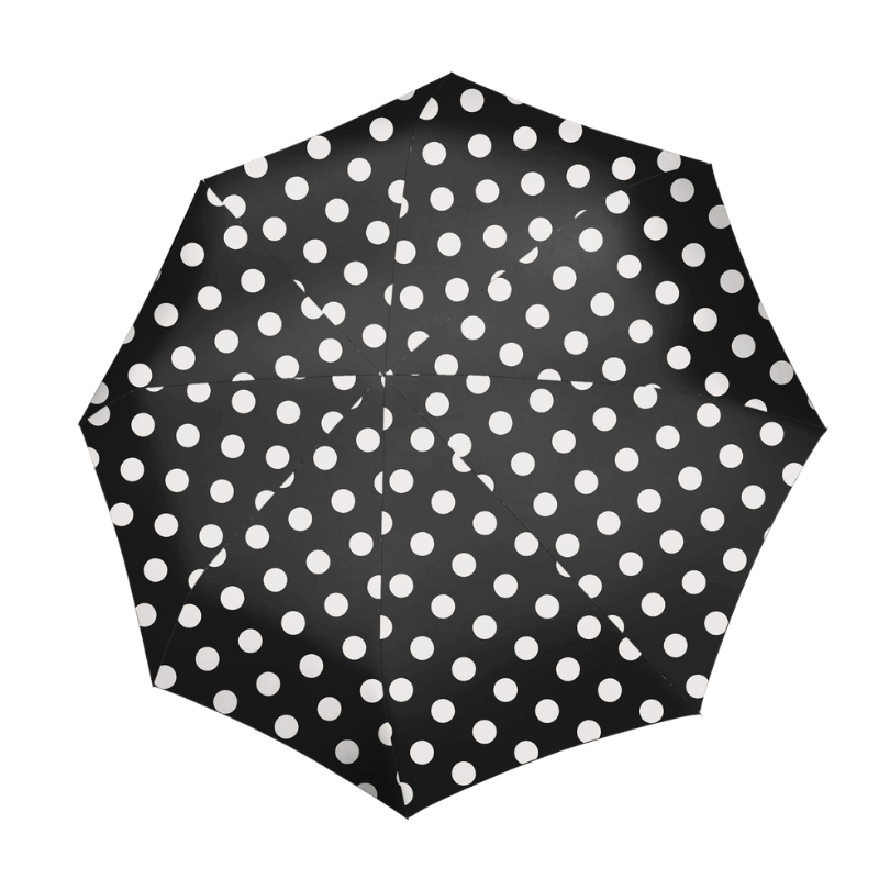 RR7073_1 (1) Umbrella Pocket Duomatic - чадор, Dots White - Image 1