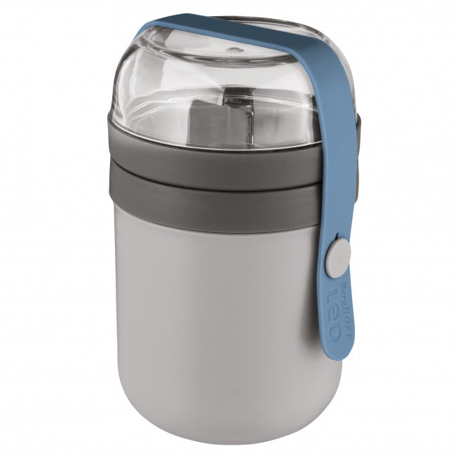 3950148-1 Dual lunch pot grey - сад за пренос на храна grey