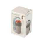 Dual lunch pot grey - сад за пренос на храна grey - слика 4