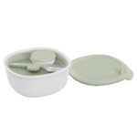 Lunchbox with flatware set Sage - Кутија за пренос на храна + прибор