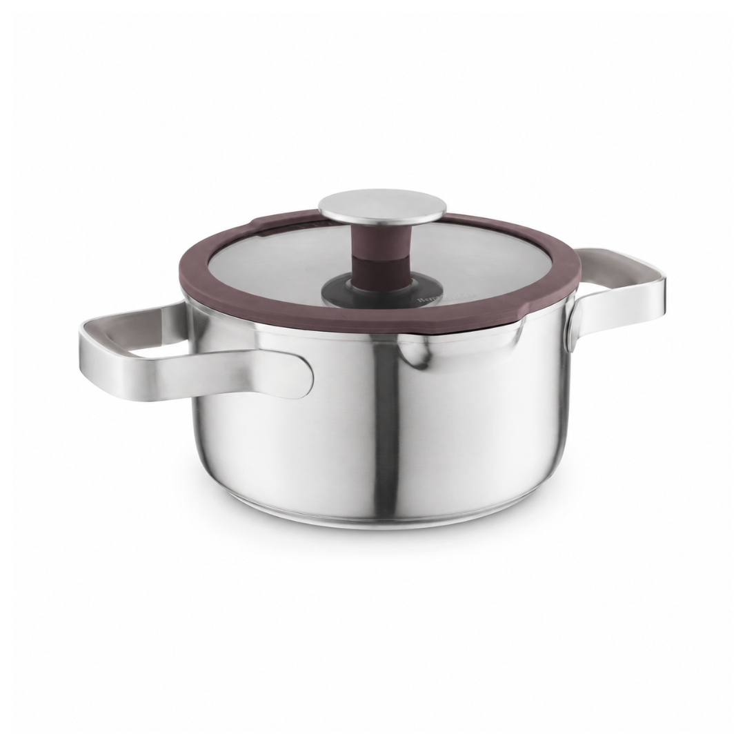 9800094-1 Covered casserole Peppercorn - тенџере 20cm