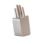 6-pc knife block set - сет од 6 ножеви Mushroom
