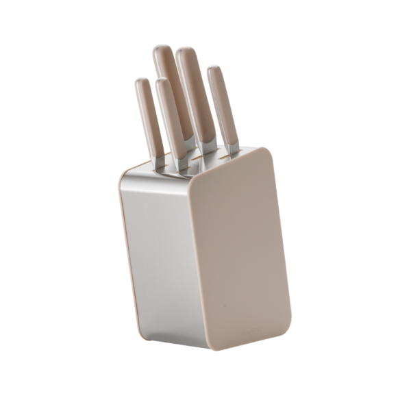 6-pc knife block set - сет од 6 ножеви Mushroom