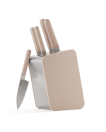 6-pc knife block set - сет од 6 ножеви Mushroom - слика 3
