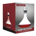 Crystal decanter with filter - декантер, 1.5Л - Image 3